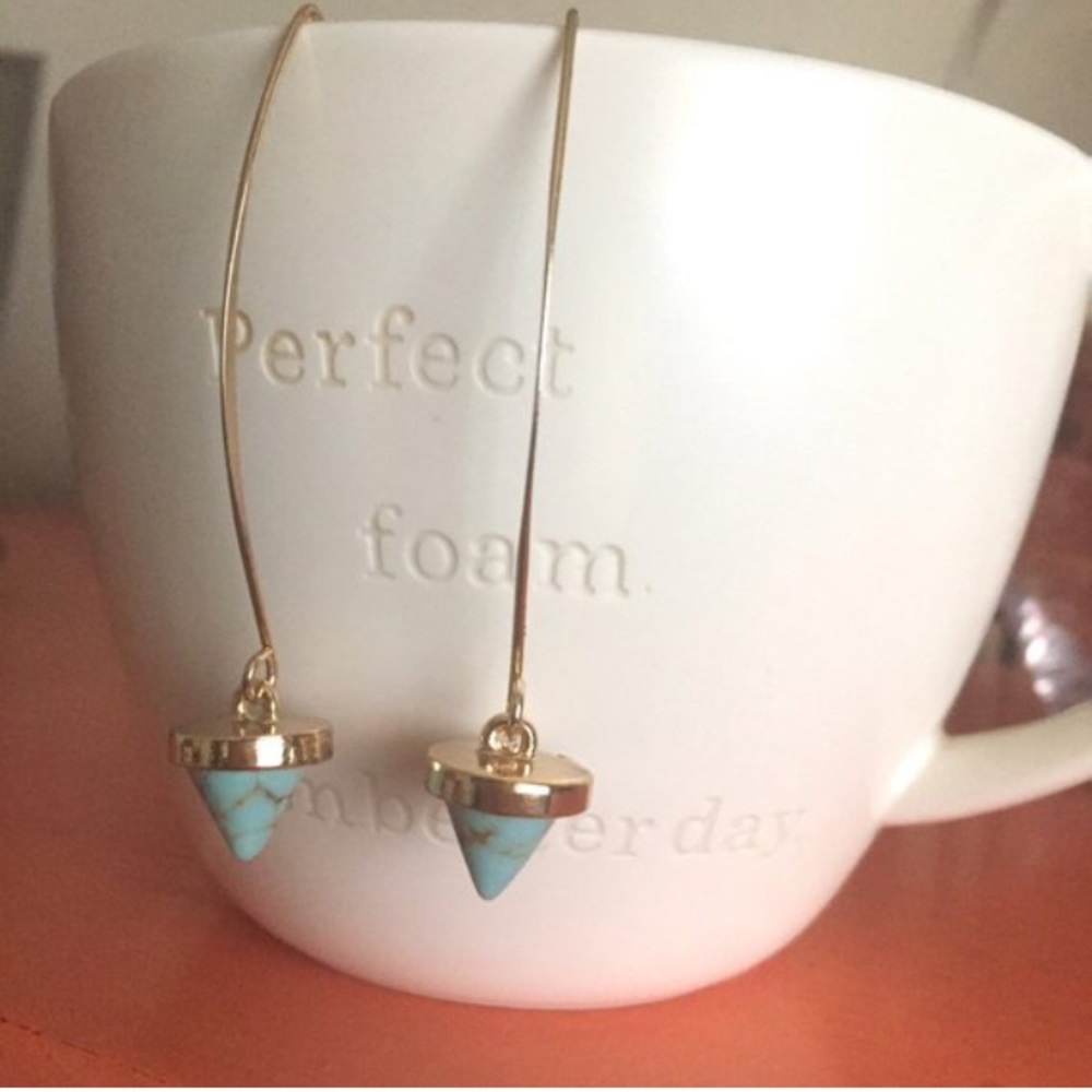Dangle Turquoise earrings